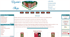 Desktop Screenshot of elizabethsshops.com